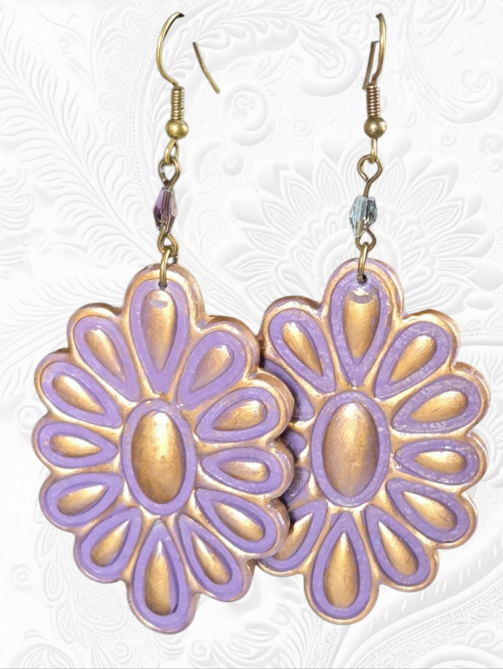 Spring statement Earrings, Lightweight Earrings, Handcrafted Jewelry